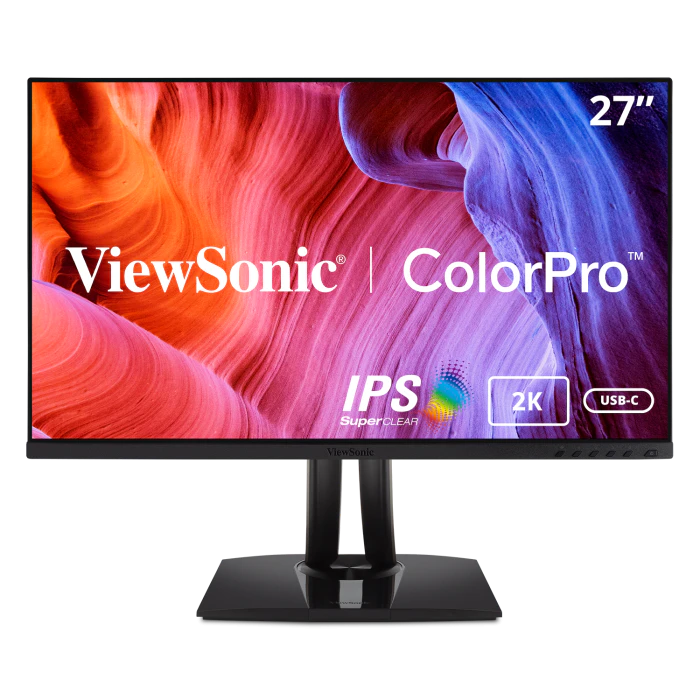 LED 27” VP2756-2K VIEWSONIC FRAMELESS ERGONOMIC PROFESSIONAL LED 27” VP2756A-2K - Image 1