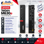Lenovo M630e i3 8Gen RAM 8GB SSD 128GB