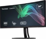 VIEWSONIC FRAMELESS CURVED MONITOR DOCKING LED 34” VP3481a - Image 4